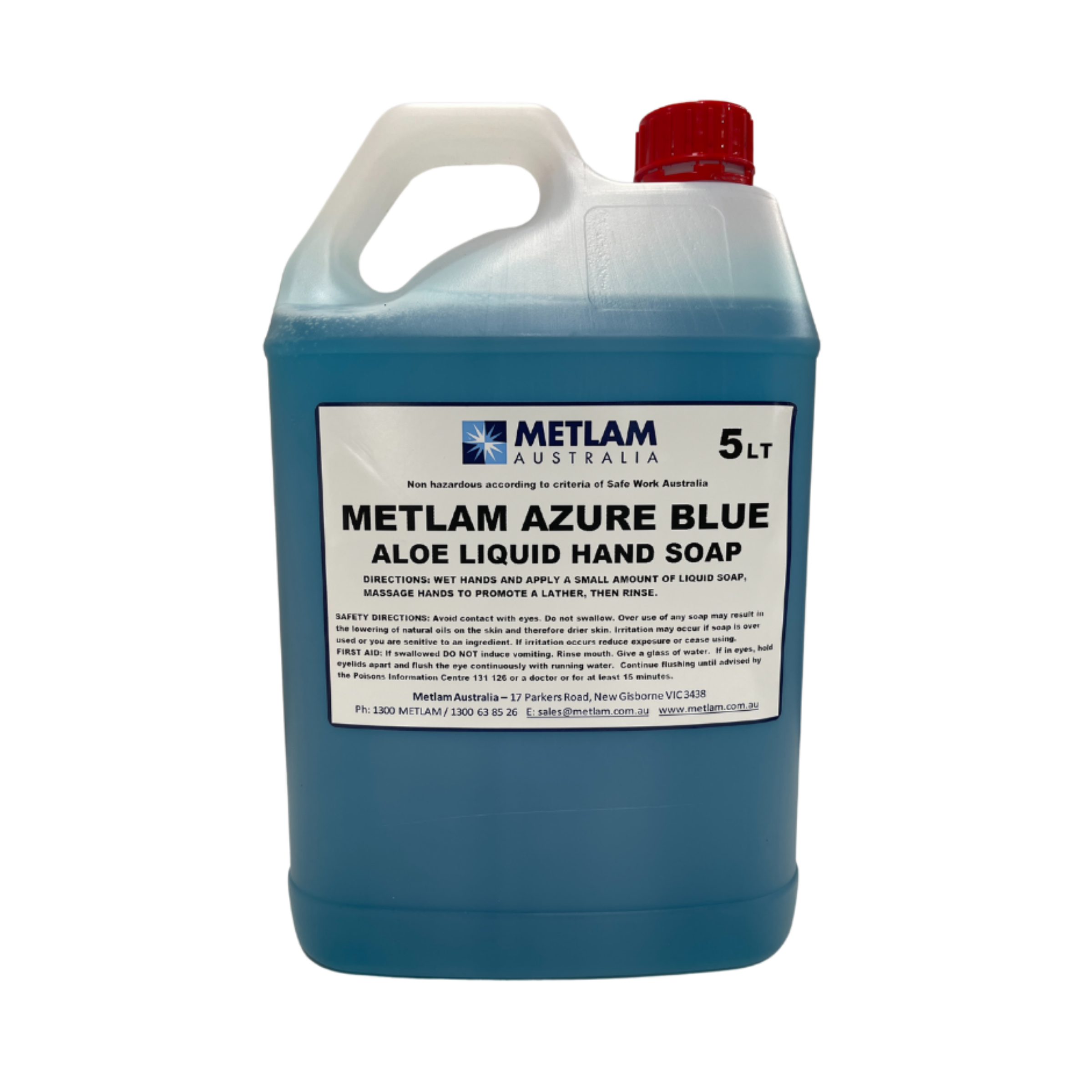 Metlam ML_HLS Aloe Vera Liquid Hand Soap - 5 Litre