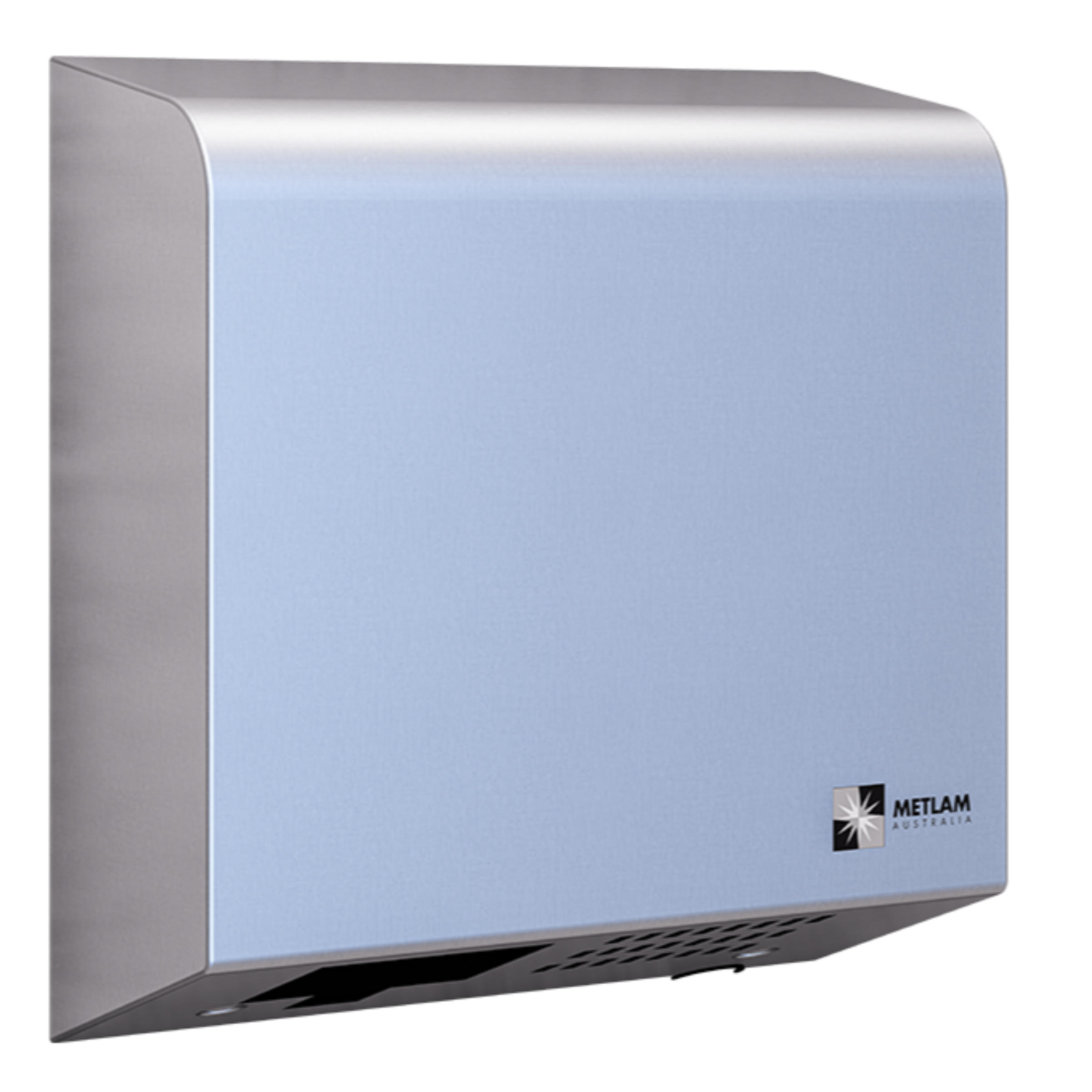 Metlam ML_100N_SS Slimline Auto Hand Dryer in Satin Stainless Steel
