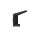 Metlam MODA_HOOK_DESIGNER Moda Hat & Coat Hook in Designer Black – Concealed Fix Commercial Hardware
