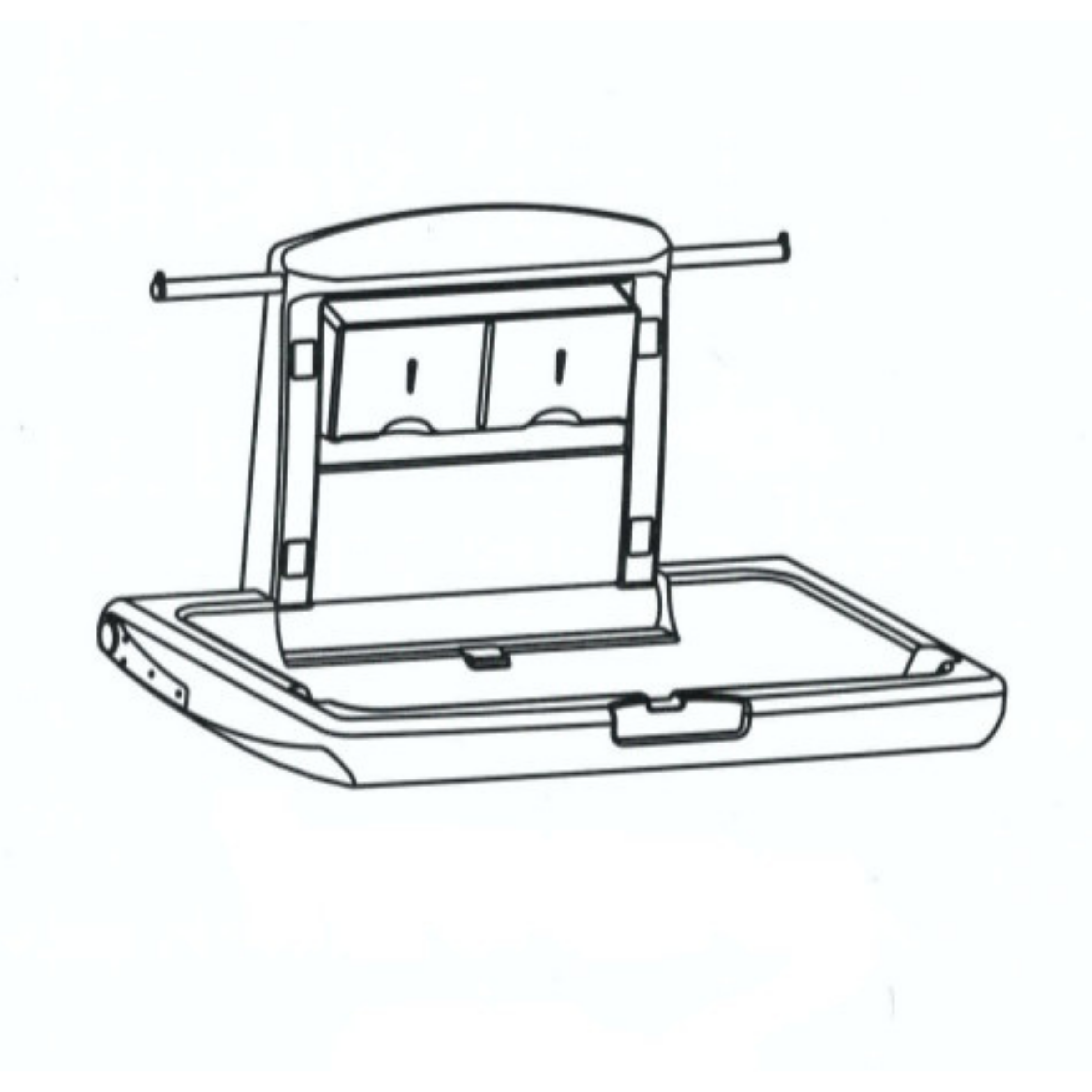 Metlam ML_8100H Horizontal Baby Change Station